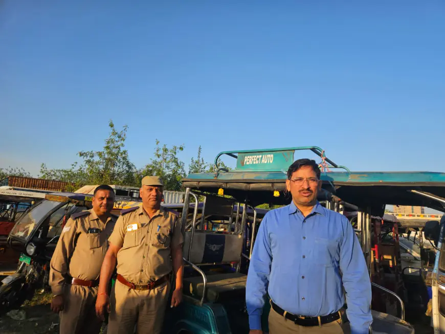 Noida News : गौतमबुद्ध नगर में अनधिकृत ई-रिक्शा व ऑटो के खिलाफ कल से चलेगा विशेष अभियान