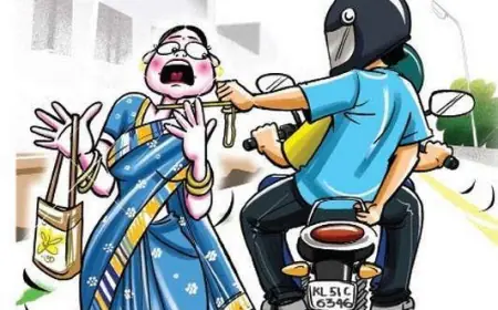 Noida News : बाइक सवार बदमाशों ने महिला के गले से लूटी सोने की चेन