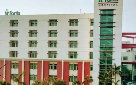 Noida  News : फोर्टिस अस्पताल  के बाथरूम में मिला स्वास्थ्य कर्मी का शव, परिजनों ने किया हंगामा