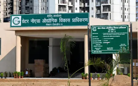 Greater Noida News :  जमीन के बिना अधिग्रहण लीज डीड के मामले में ग्रेटर नोएडा प्राधिकरण के 6 अधिकारी होंगे निलंबित