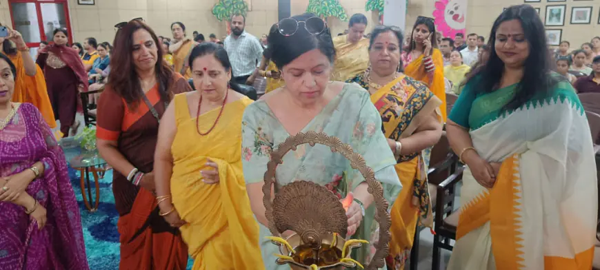 Noida News : विश्व भारती पब्लिक स्कूल में कक्षा 6 के छात्रों के लिए आयोजित हुआ अभिविन्यास कार्यक्रम, अभिभावकों ने की सराहना