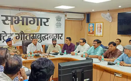 Noida News : आपातकालीन स्थिति का सामना करने के लिए जिला व पुलिस प्रशासन एक्टिव, डीएम ने कहा अफवाहों पर ध्यान न दें जनता