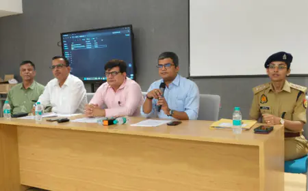 Noida News : सिविल सेवा प्री-परीक्षा 2025 की तैयारियों की हुई समीक्षा, 25 मई को 44 केंद्रों पर पुलिस की रहेगी कड़ी निगरानी