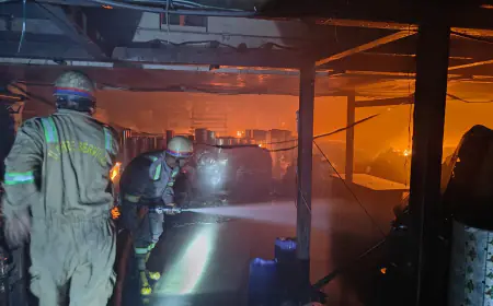 Greater Noida News : प्लास्टिक का सामान बनाने वाली कंपनी में लगी भयंकर आग