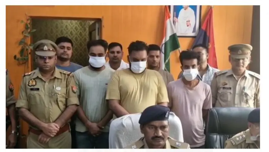 Greater Noida News : विवो कंपनी का 2.50 करोड़ का मोबाइल फोन चोरी करने वाले तीन बदमाश गिरफ्तार