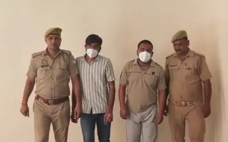 Noida News : पार्किंग के विवाद में एक व्यक्ति के ऊपर कार चढ़ाकर हत्या का प्रयास करने वाले दो गिरफ्तार