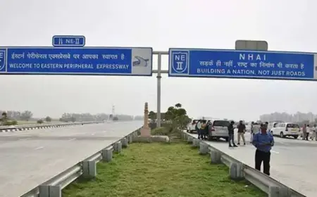 Greater Noida News : ईस्टर्न पेरीफेरल एक्सप्रेसवे के दो जगह पर लगे सीसीटीवी कैमरे के बॉक्स से कीमती सामान चोरी