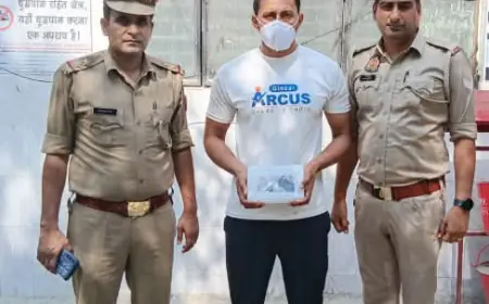 Noida News : घर में घुसकर जानलेवा हमला करने वाला 25 हजार रुपए का इनामी बदमाश गिरफ्तार