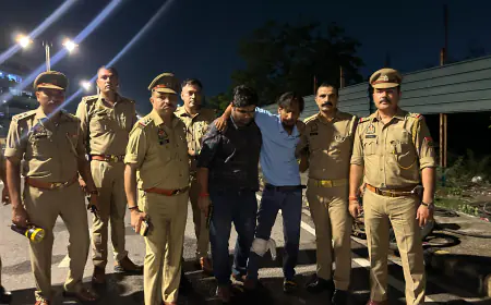 Noida News : अपराधियों पर कमिश्नर का कहर, विभिन्न मुठभेड़ में तीन  घायल