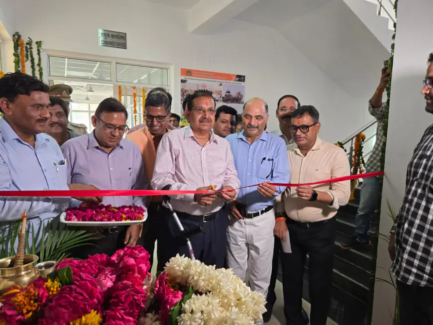 Greater Noida News :  मथुरा में यमुना प्राधिकरण के क्षेत्रीय कार्यालय का सीईओ ने किया शुभारंभ