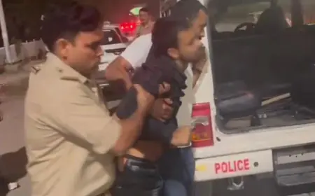 Noida News : पुलिस मुठभेड़ में पांच टप्पेबाज  गिरफ्तार ,एक के पैर में लगी गोली