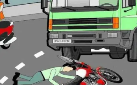 Noida News : डंपर ने मारी स्कूटी में टक्कर, एक की मौत