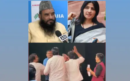 Noida News : सांसद डिंपल यादव पर अभद्र टिप्पणी का मामला:  सपा नेताओ और मौलाना के खिलाफ चैनल ने दर्ज करवाया मुकदमा | ,   मौलाना ने फिर से की अपमानजनक टिप्पणी तो फिर करेंगे पीटाई: मोहित नागर