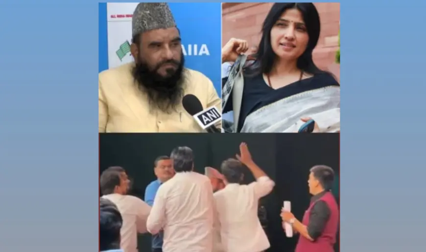 Noida News : सांसद डिंपल यादव पर अभद्र टिप्पणी का मामला:  सपा नेताओ और मौलाना के खिलाफ चैनल ने दर्ज करवाया मुकदमा | ,   मौलाना ने फिर से की अपमानजनक टिप्पणी तो फिर करेंगे पीटाई: मोहित नागर