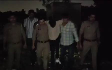 Noida News :  पुलिस मुठभेड़ में दो बदमाश गिरफ्तार ,एक के पैर में लगी गोली