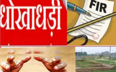 Greater Noida News : प्लाट बेचने के नाम पर करोड़ों की ठगी, 14 लोगों के खिलाफ मुकदमा दर्ज