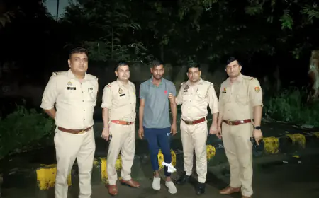 Noida News : वरिष्ठ पत्रकार के साथ लूटपाट करने वाला बदमाश पुलिस मुठभेड़ में घायल