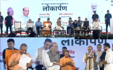 Noida News : नॉलेज और टेक्नोलॉजी साम्राज्यवाद का नया चेहरा: राजनाथ सिंह