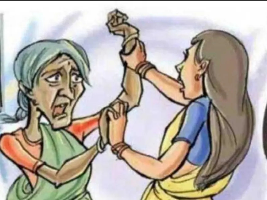 Dadri News : सत्संग सुनने जा रही सास के साथ बहू ने की मारपीट