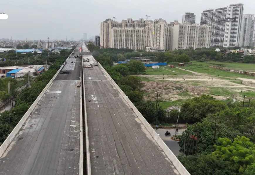 Noida News : एलिवेटेड रोड बनकर तैयार ,सितंबर माह में मुख्यमंत्री कर सकते हैं लोकार्पण