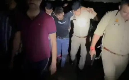 Noida News : विभिन्न जगहों से मुठभेड़ के दौरान चार शातिर बदमाश गिरफ्तार