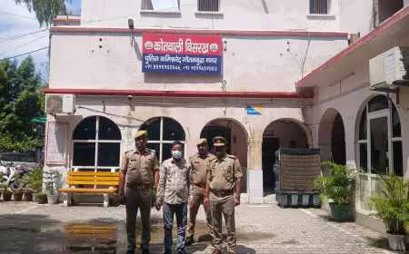 Greater Noida News : 50 हजार रुपए का ईनामी साइबर ठग गैंग का सदस्य गिरफ्तार