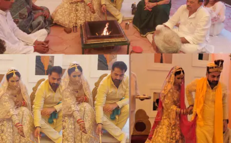 Noida News : पूर्व मंत्री डीपी यादव के बड़े बेटे विकास यादव की हर्षिका यादव से सादे समारोह में शादी हुई संपन्न