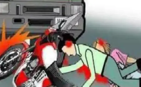 Dadri News : डंपर ने मारी बाइक में टक्कर, तीन युवकों की मौत