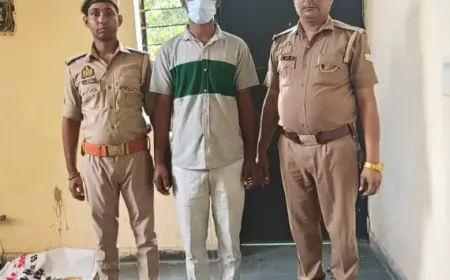 Greater Noida News : डिलीवरी बॉय की हत्या में शामिल एक बदमाश गिरफ्तार