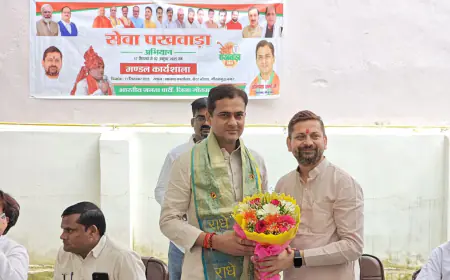 Greater Noida News : सेवा पखवाड़ा को सफल बनाने के लिए भाजपा ने आयोजित किया कार्यशाला