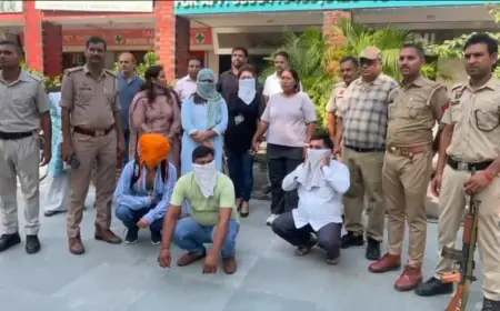 Noida News : हरियाणा के स्वास्थ्य विभाग की टीम ने नोएडा में पकड़ा भ्रूण लिंग जांच केंद्र