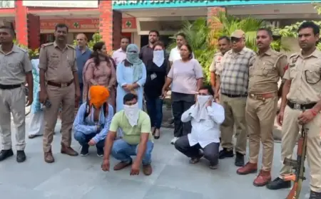 Noida News : लिंग परीक्षण केंद्र के संचालक सहित पांच के खिलाफ मुकदमा दर्ज, गिरफ्तार ।  पानीपत की स्वास्थ्य टीम ने शुक्रवार   को सेक्टर 37 में चल रहे केंद्र पर की थी छापेमारी