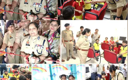 Noida News : पुलिस आयुक्त ने किया डे-केयर का उद्घाटन