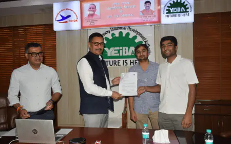 Greater Noida News : आठ हजार वर्ग मीटर के 49 प्लाटों का यमुना विकास प्राधिकरण ने आज किया आवंटन