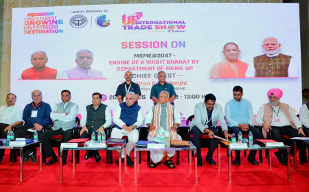 Noida News : कृषि के बाद एमएसएमई रोजगार का सबसे बड़ा सेक्टर : केंद्रीय मंत्री जीतन राम मांझी