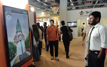 Noida News : यूपी इंटरनेशनल ट्रेड शो के दूसरे दिन पहुंचे रिकॉर्ड 91 हजार से अधिक दर्शक