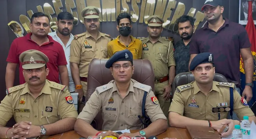 Noida News : दो शातिर वाहन चोर गिरफ्तार,18 दो पहिया वाहन बरामद