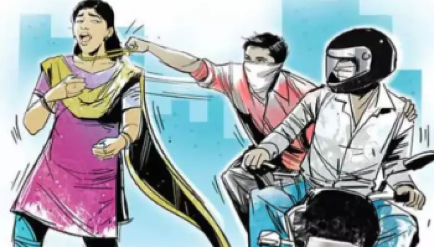 Greater Noida News : महिला के गले से बाइक सवार बदमाशों ने लूटी सोने की चेन