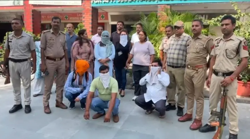 Noida News : हरियाणा के स्वास्थ्य विभाग की टीम ने नोएडा में पकड़ा भ्रूण लिंग जांच केंद्र