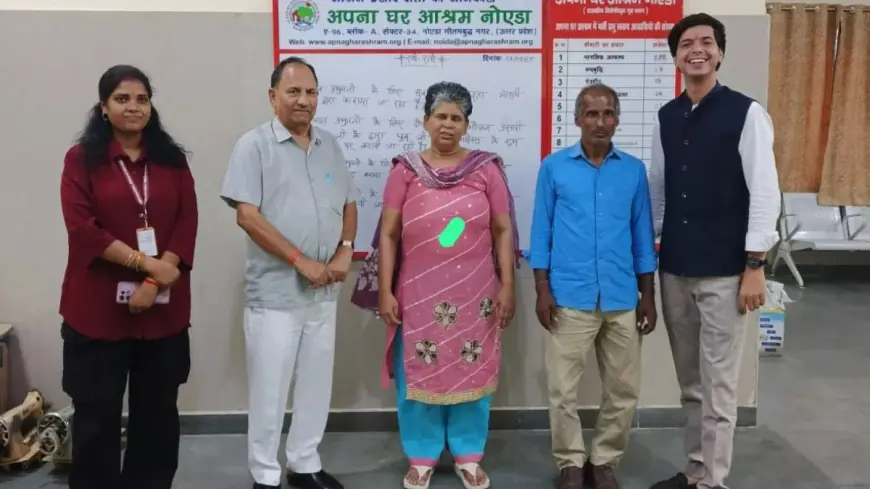 Noida News : परिजनों से बिछड़ कर बिहार से नोएडा आई महिला को 10 वर्ष बाद पुलिस ने घर वालों से मिलवाया