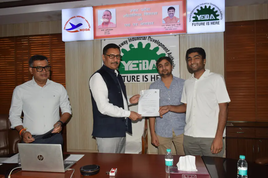 Greater Noida News : आठ हजार वर्ग मीटर के 49 प्लाटों का यमुना विकास प्राधिकरण ने आज किया आवंटन