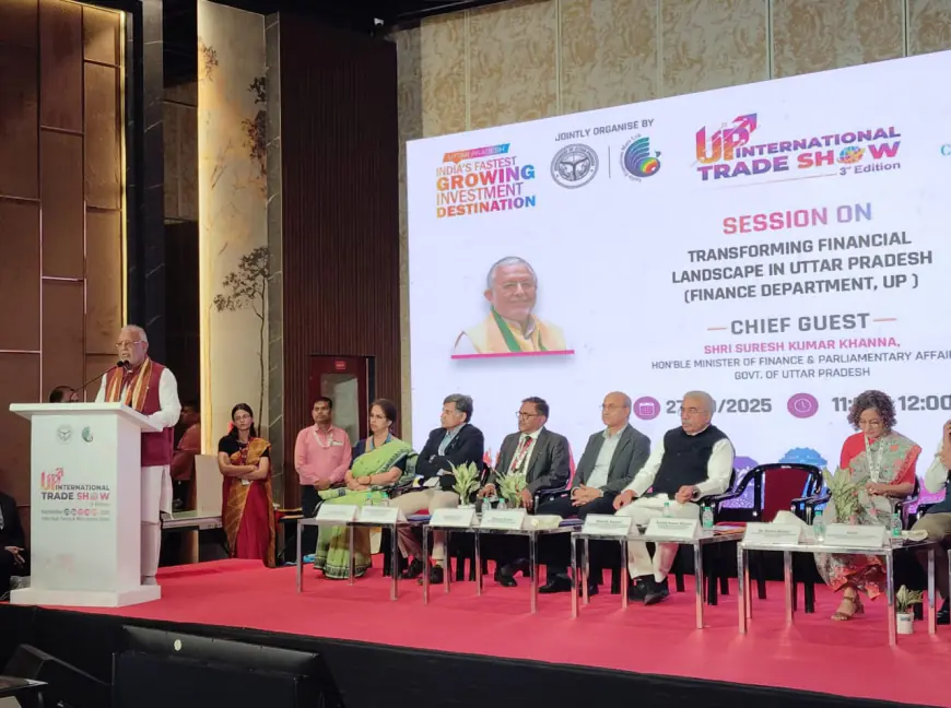 Noida News : आज आर्थिक तरक्की की मिसाल बन चुका है उत्तर प्रदेश: सुरेश खन्ना