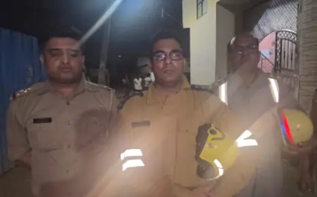 Noida News : रसोई गैस लीक होने से घर मे लगी  भयंकर आग, पांच झुलसे