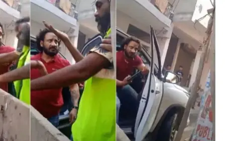 Noida News : फॉर्च्यूनर कार से टकराई कूड़ा गाड़ी, नेता ने तान दी सफाई कर्मी पर पिस्टल