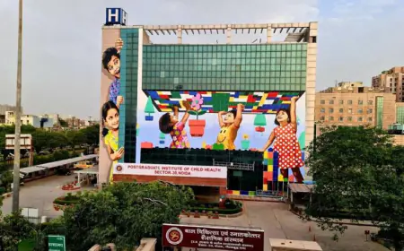 Noida News : किडनी ट्यूमर से मासूम बच्चों को बचाने के लिए चाइल्ड पीजीआई  कर रहा है शोध