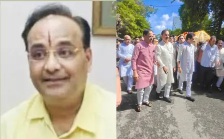 Noida News : डेंगू की बिमारी से नोएडा प्राधिकरण के उप- महाप्रबंधक की मौत, शव यात्रा में पहुंचे सांसद, विधायक और हजारों की संख्या में लोग