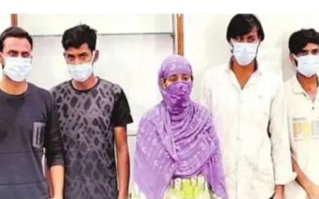 Ghaziabad News : अवैध संबंधों में बाधा बनरहे पति की पत्नी ने प्रेमी संग मिलकर करवाई थी हत्या, पांच गिरफ्तार