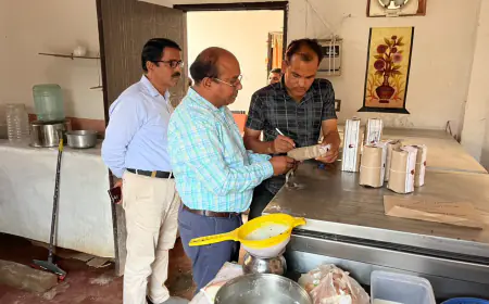 Noida News : मिलावट खोरों के खिलाफ खाद्य एवं औषधि प्रशासन का अभियान जारी, 6 नमूने लैब में भेजा