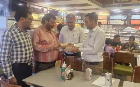 Greater Noida News : मिलावट खोरो के खिलाफ खाद्य सुरक्षा एवं औषधि प्रशासन की कार्रवाई जारी, 10 नमूने जांच के लिए भेजा लैब