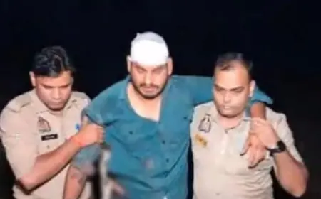 Dadri News : दरोगा की पिस्टल छीनकर भाग रहा हत्यारोपी मुठभेड़ में घायल, दीपावली की रात को गोली मारकर की थी दोस्त की हत्या